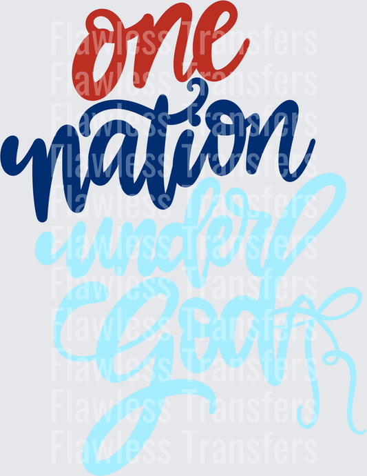 One Nation A Under God #4054