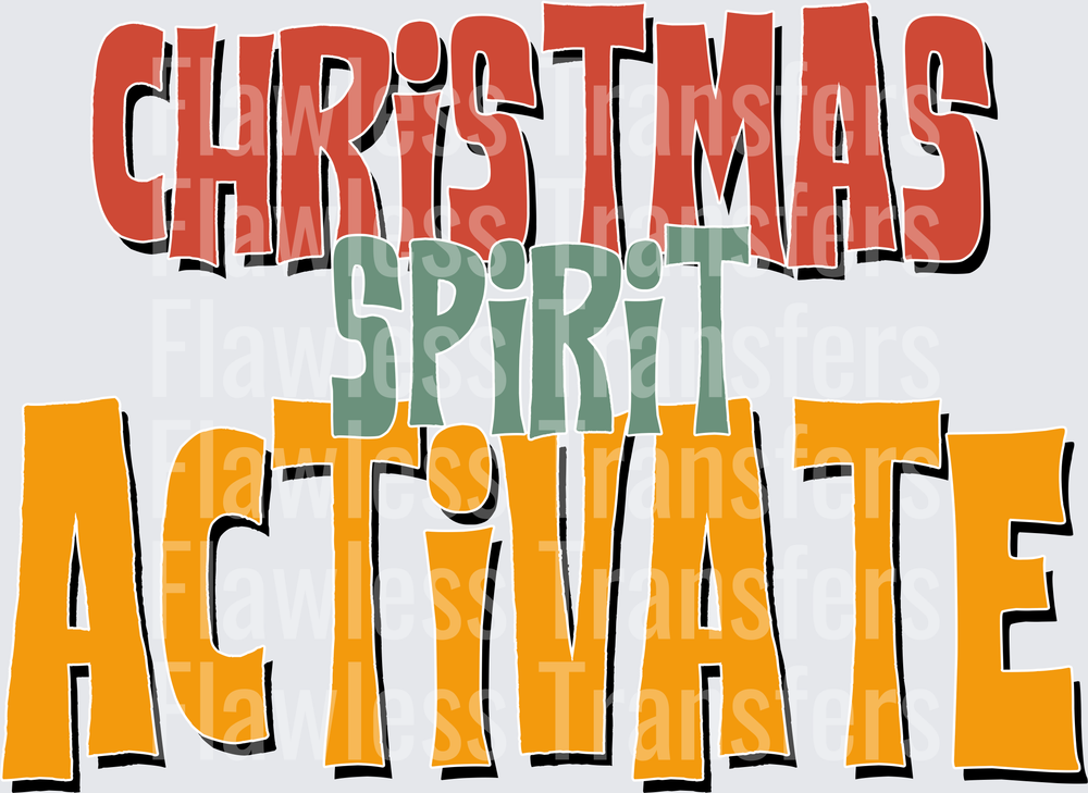 Christmas Spirit Activate #1607