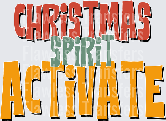 Christmas Spirit Activate #1607