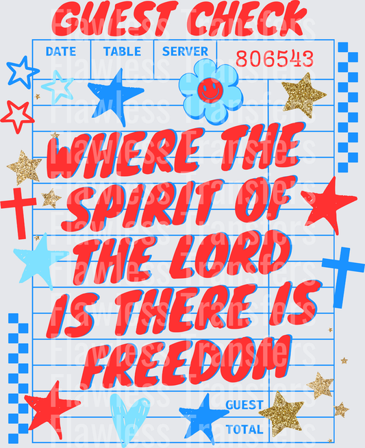 Where The Spirit Of The Lord #4097