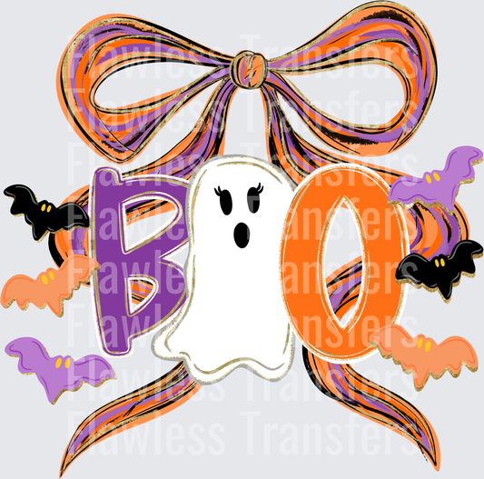 Boo Coquette Bow #0555