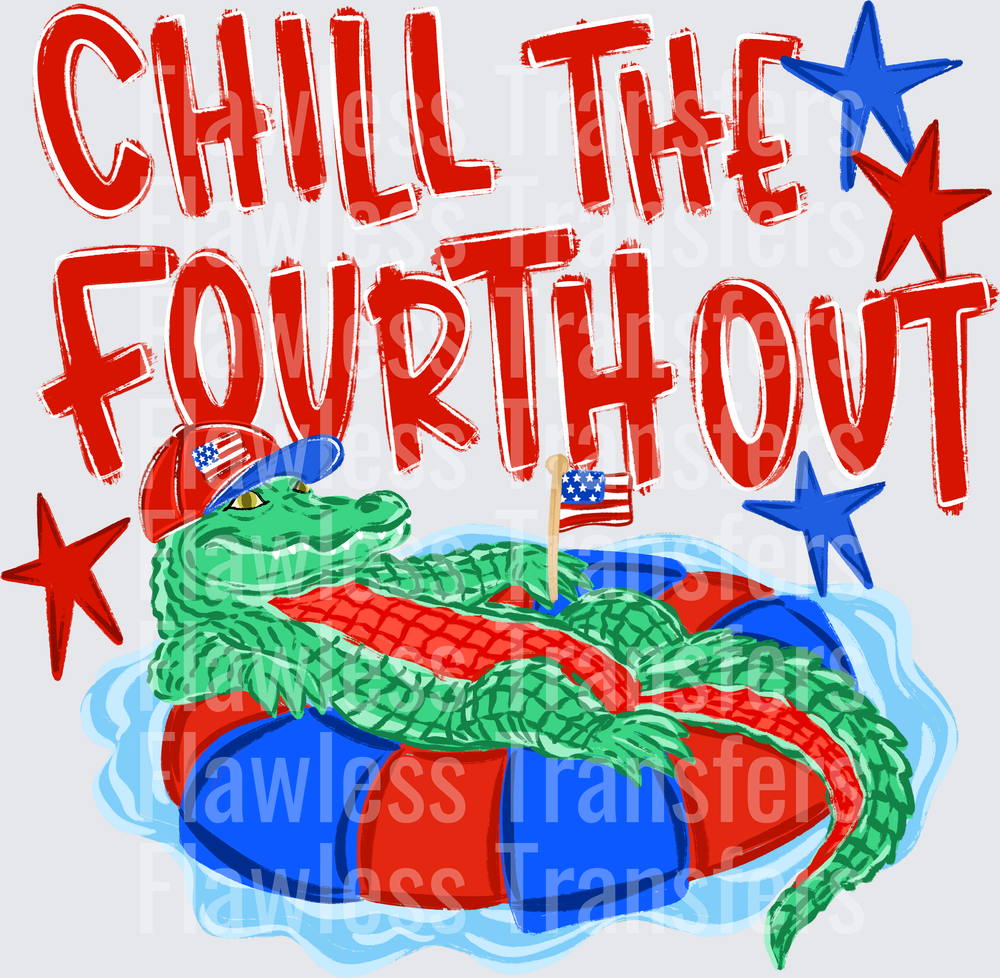 Chill The Fourth Out Gator #4098