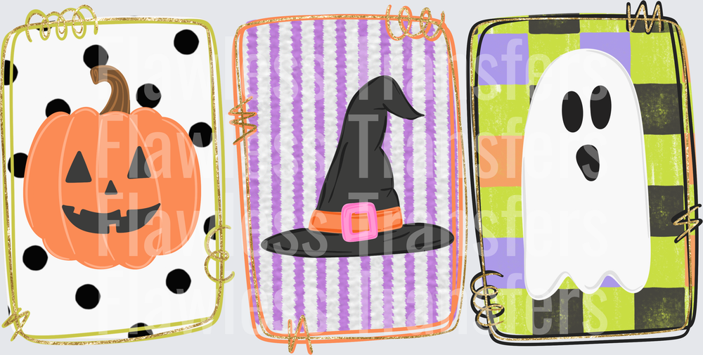 Pumpkin Witch Hat Ghost #0882