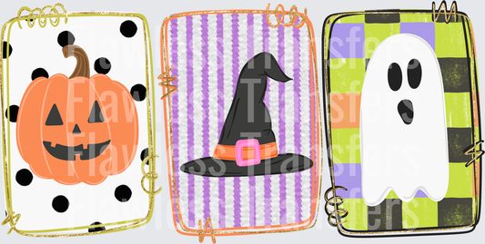 Pumpkin Witch Hat Ghost #0882
