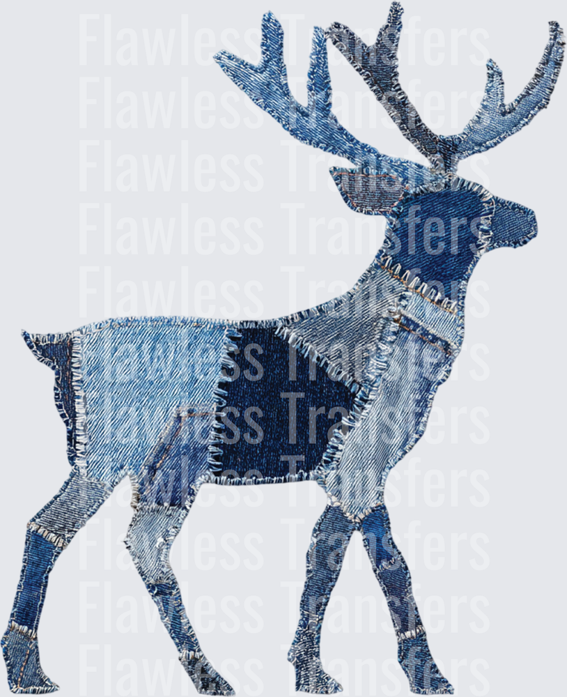 Denim Reindeer #1797