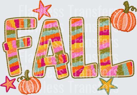 Fall Faux Stitch #0428