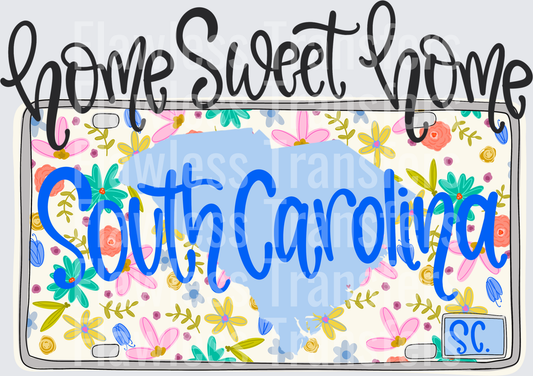Home Sweet Home South Carolina #1293