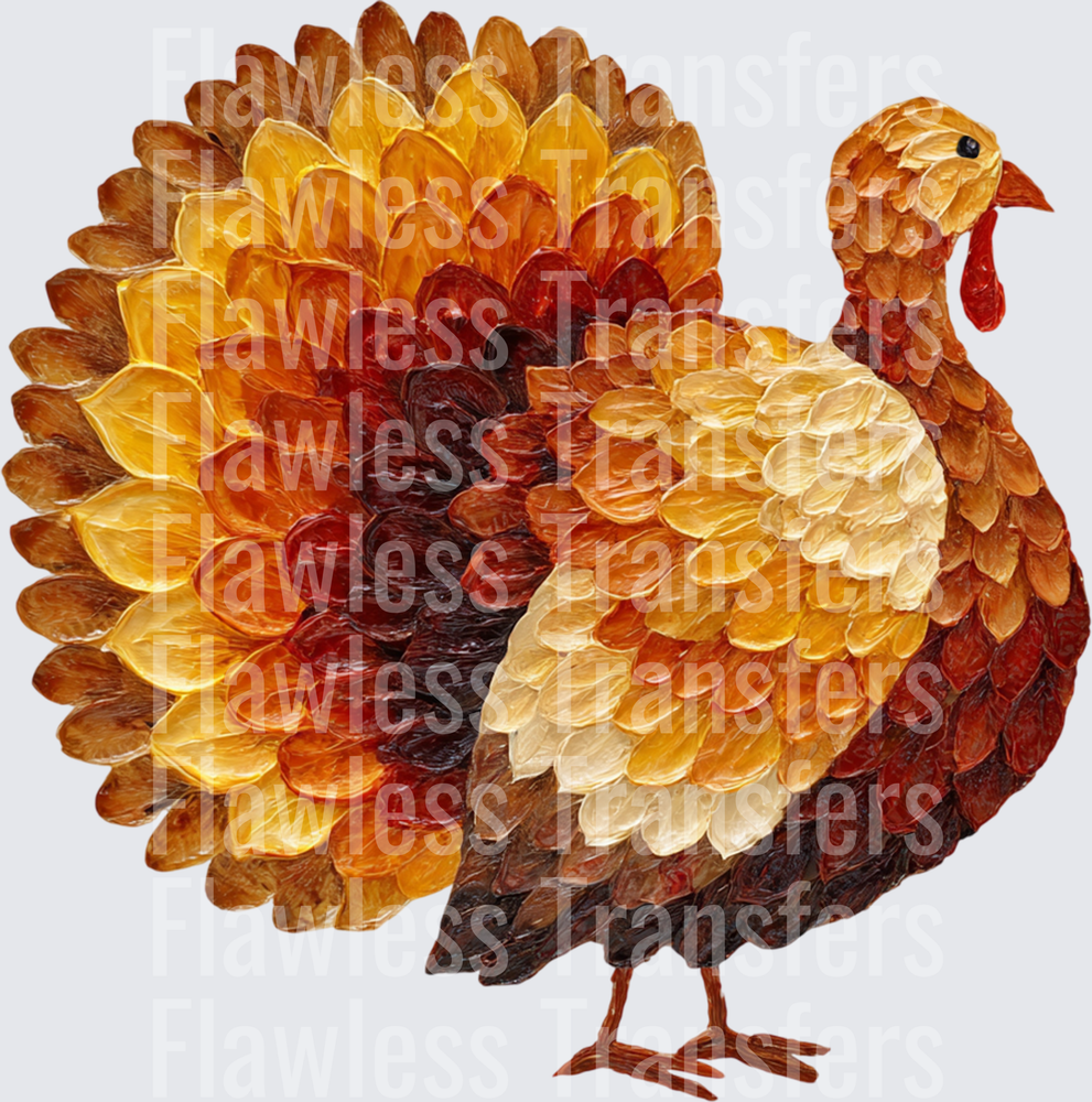 Handpainted Turkey #0326
