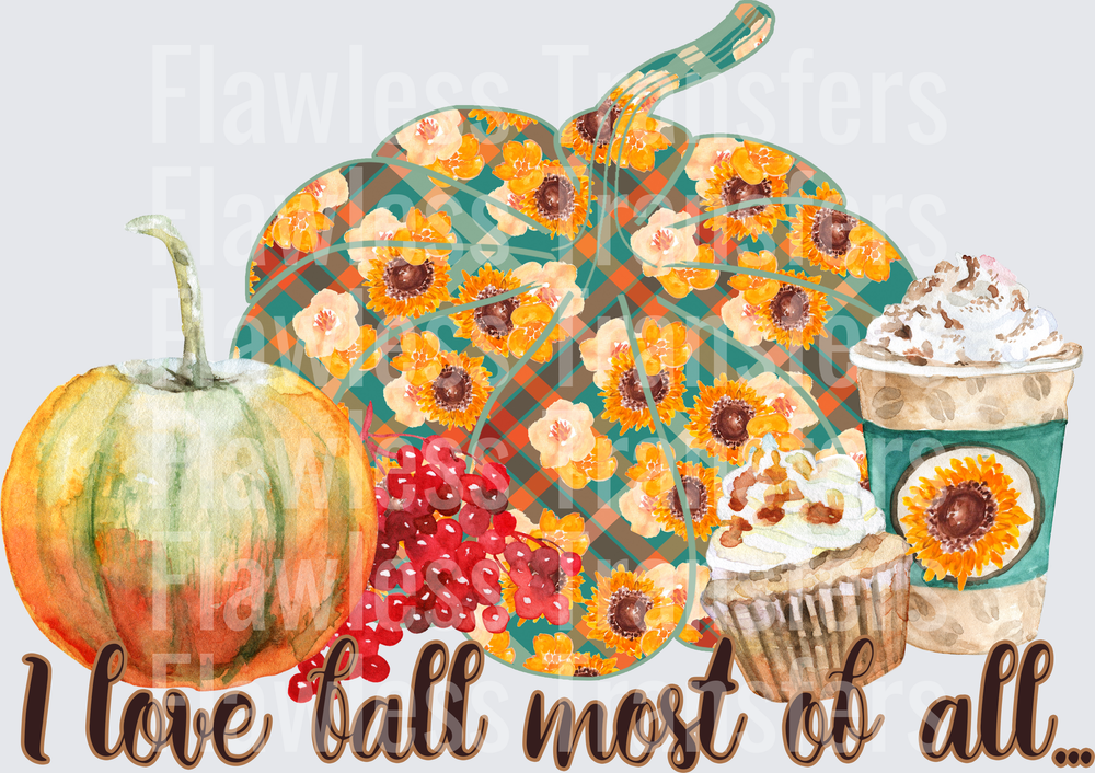 I love Fall Most Of All #0380
