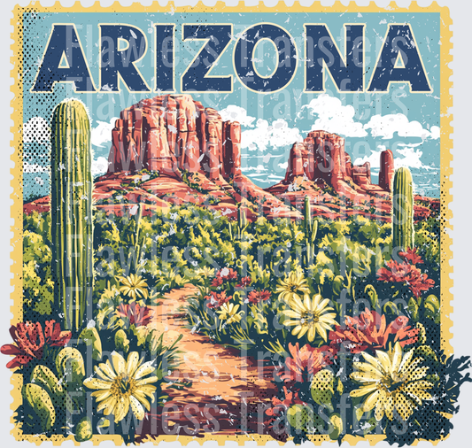 Arizona Vintage Stamp #1026