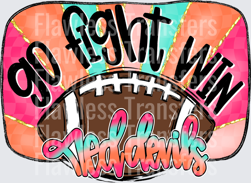 Go Fight Win Red Devils #2359