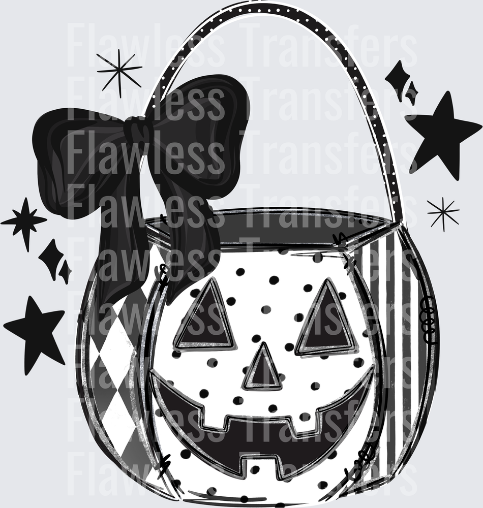 Girl Halloween Bucket #0880