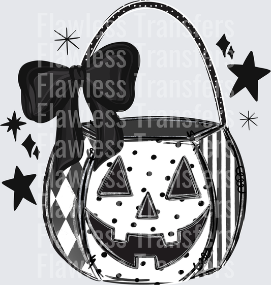Girl Halloween Bucket #0880