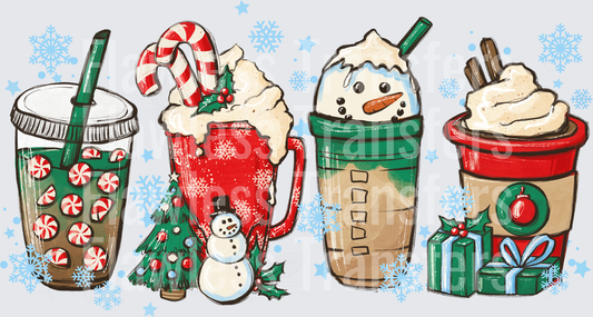 Snowman Coffee Latte #1461