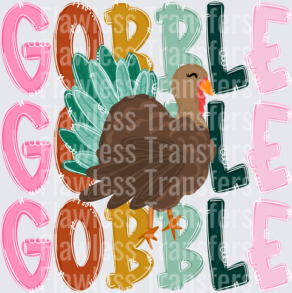 Gobble Gobble Gobble Turkey #5110