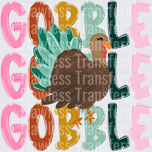Gobble Gobble Gobble Turkey #5110