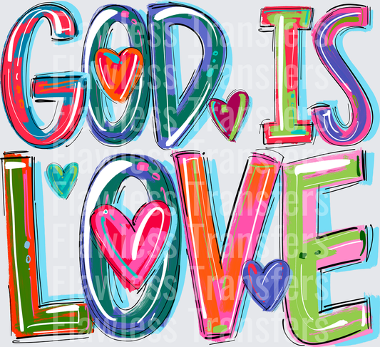 God Is Love #5174