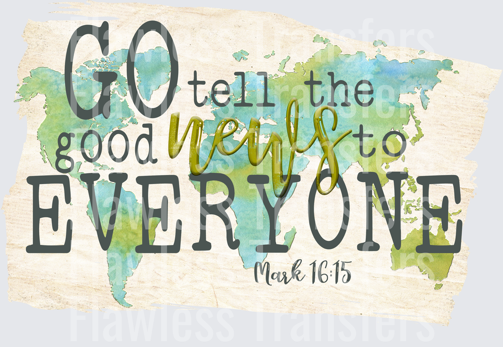Go Tell The Good News #5425