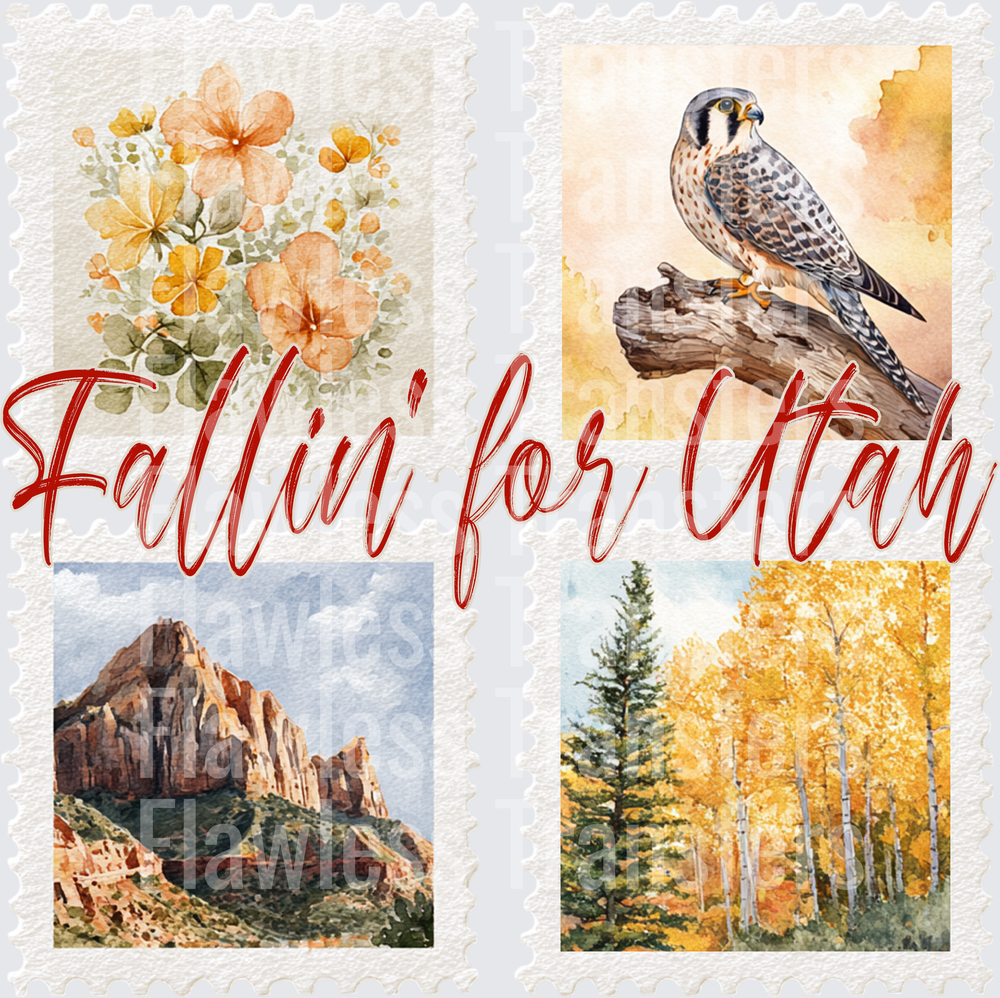 Fallin For Utah Stamp #1128
