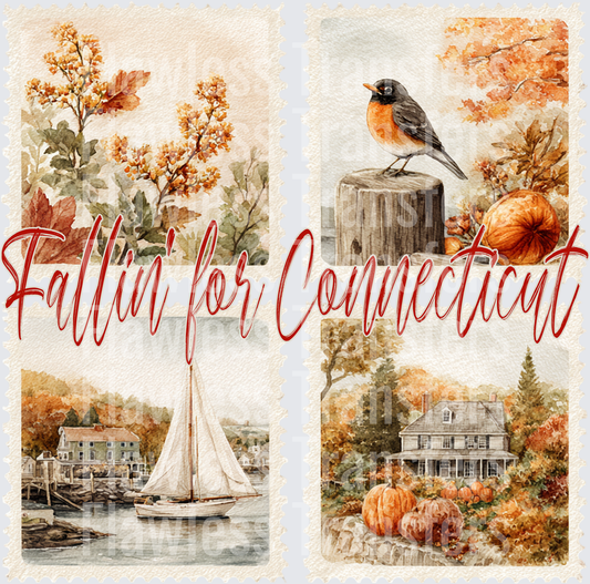 Fallin For Connecticut Stamp #1141