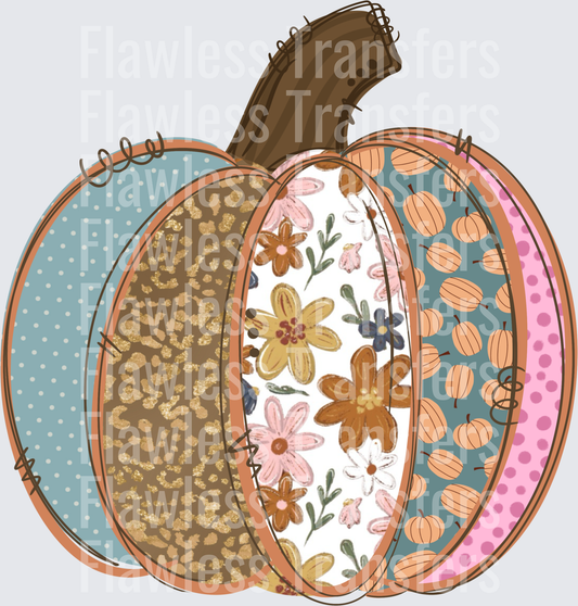 Patchwork Pumpkin #0430