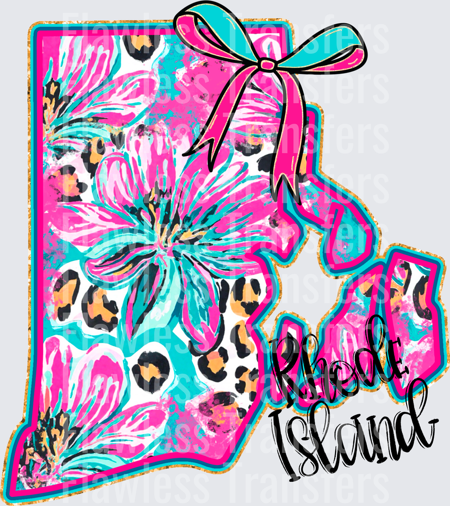 Rhode Island Tropical States #1123