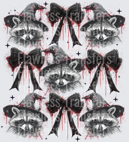 Halloween Raccoons #0671