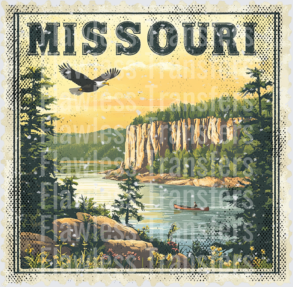 Missouri Vintage Stamp #1001