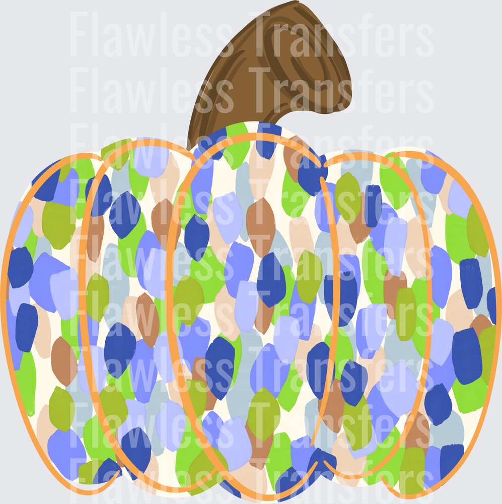 Boy Colorful Pumpkin #5104