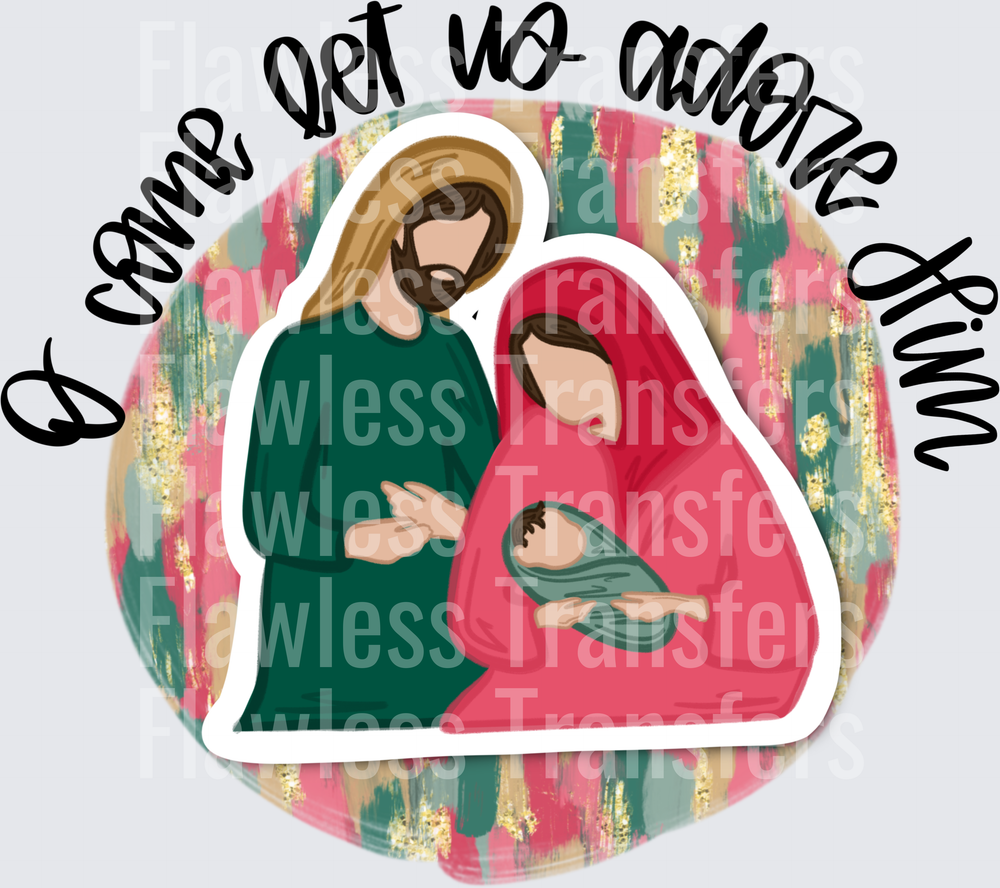 O Come Let Us Adore Him #1552