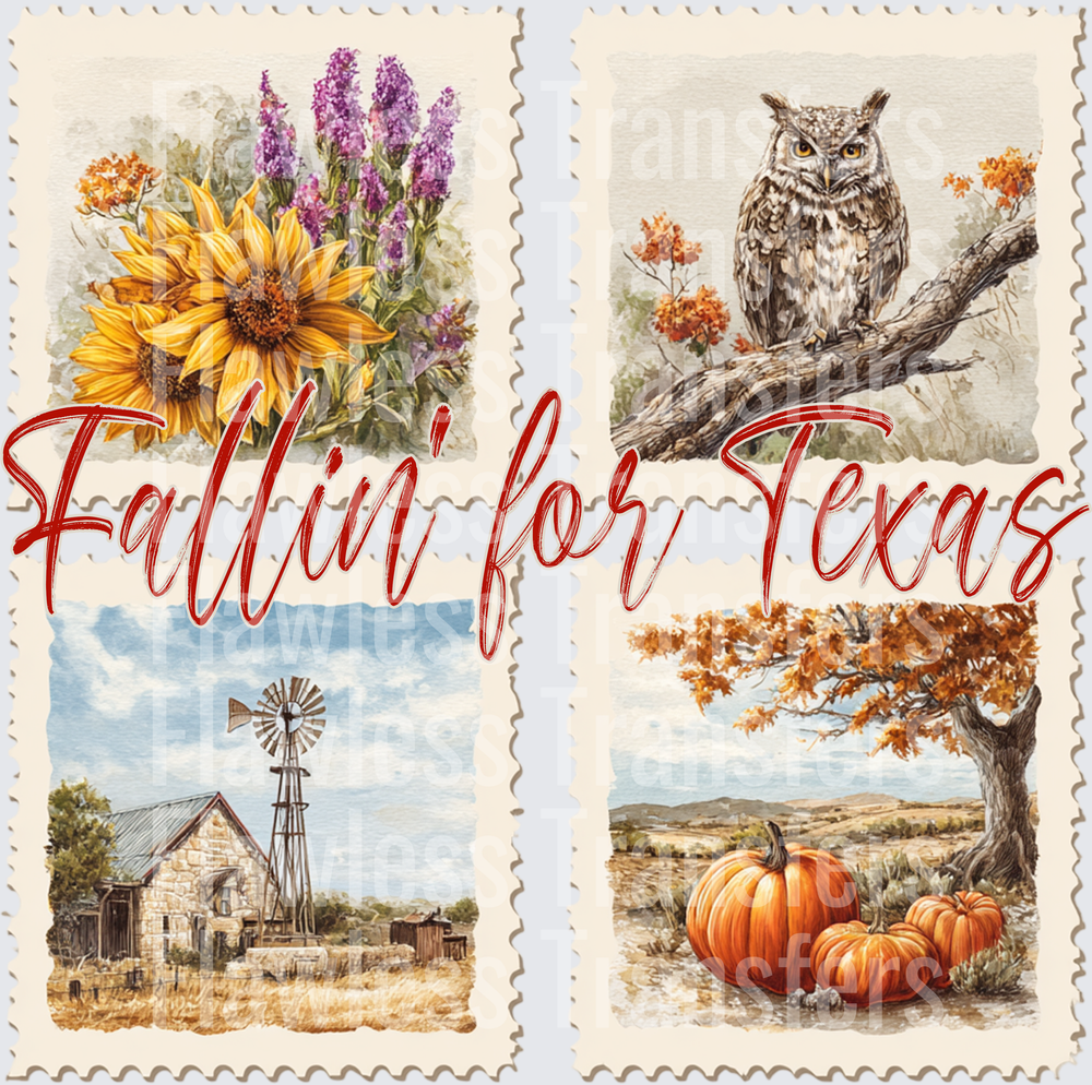 Fallin For Texas Stamp #1127