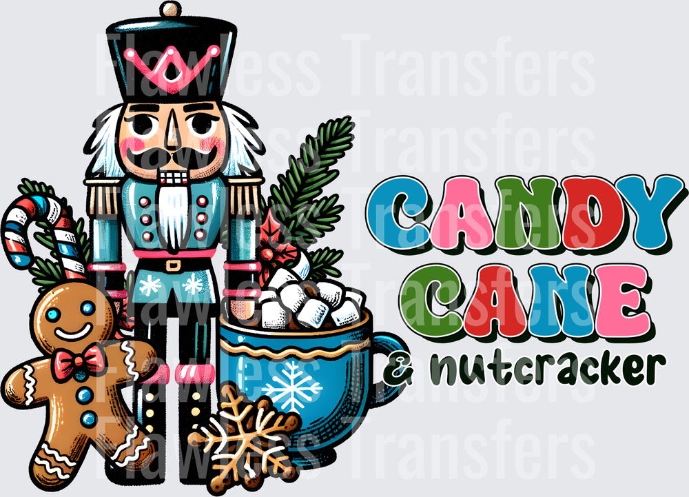 Candy Cane And Nutcracker #1606