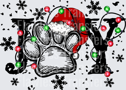 Joy Paw Print #4138