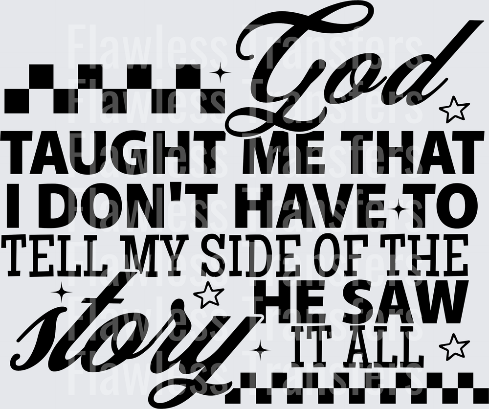 God Taught Me Exclusive #5470