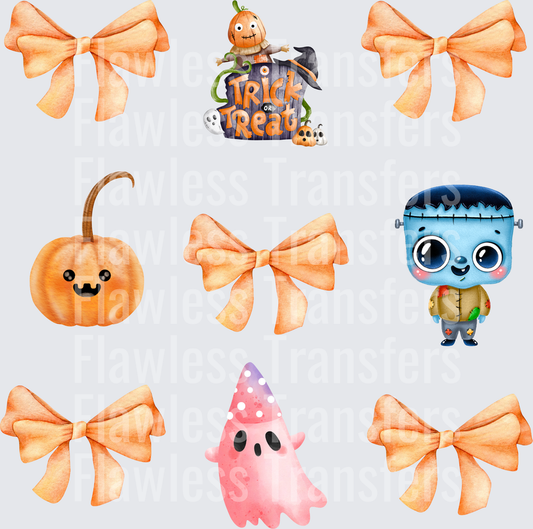Halloween Coquette Bow #0723