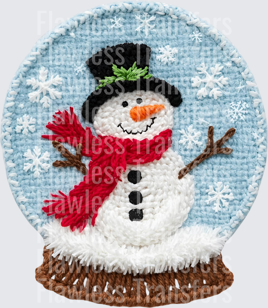 Snowman Snowglobe #1715