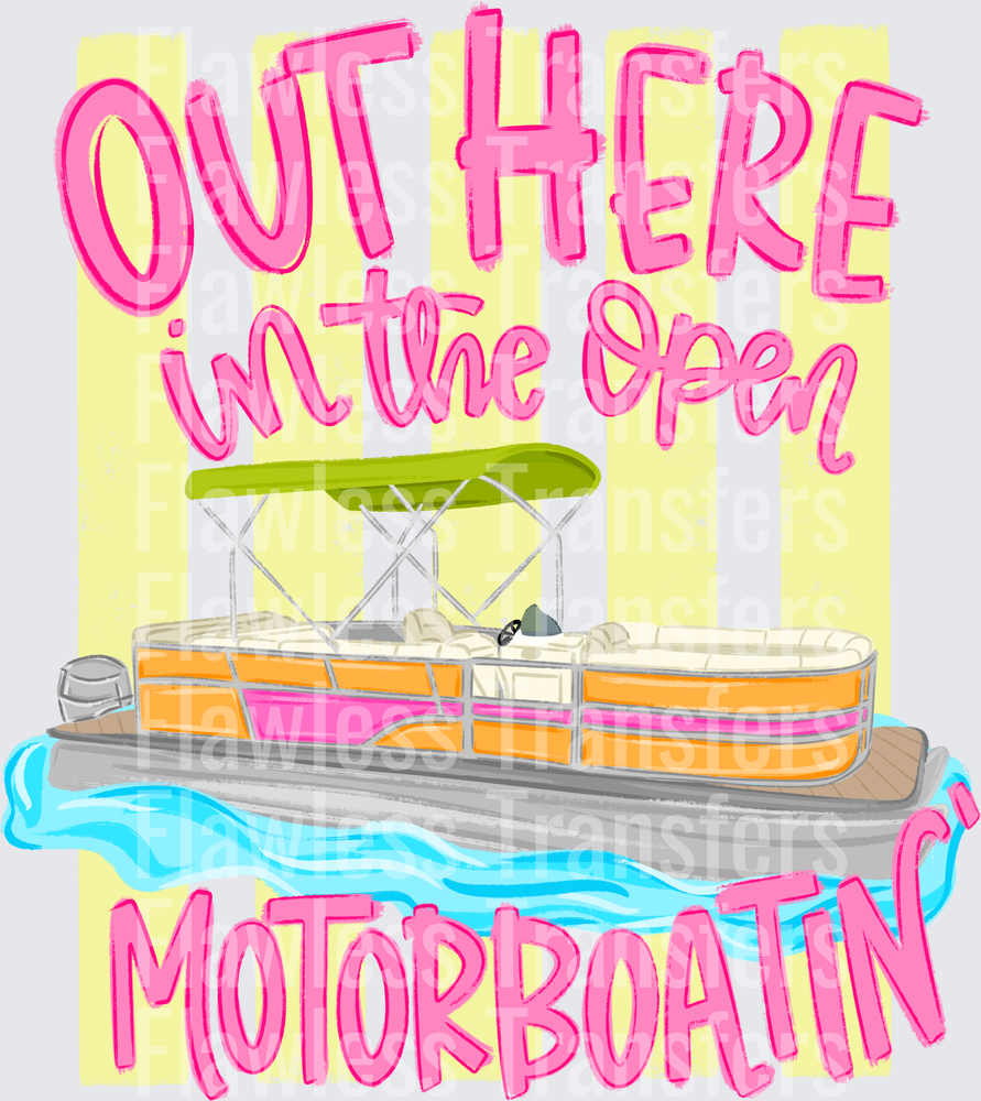 Out Here In The Open Motor Boatin #4595