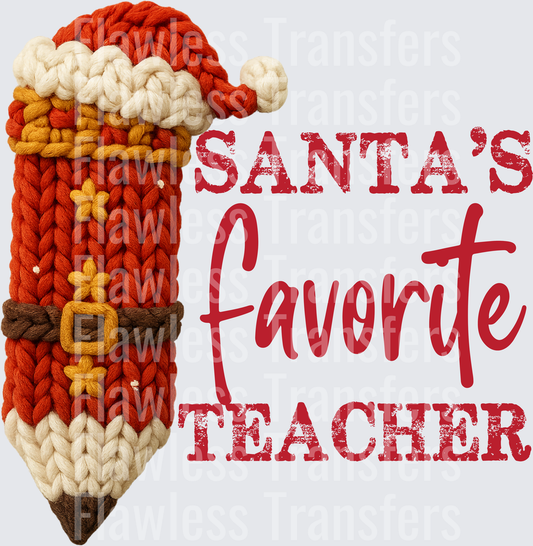 Santas Favorite Teacher #1839