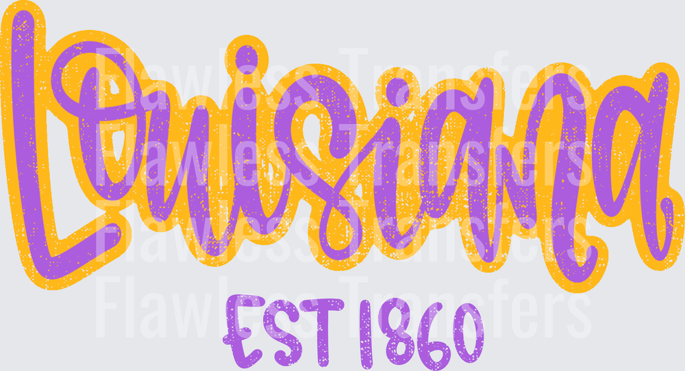Louisiana Est 1860 #7400