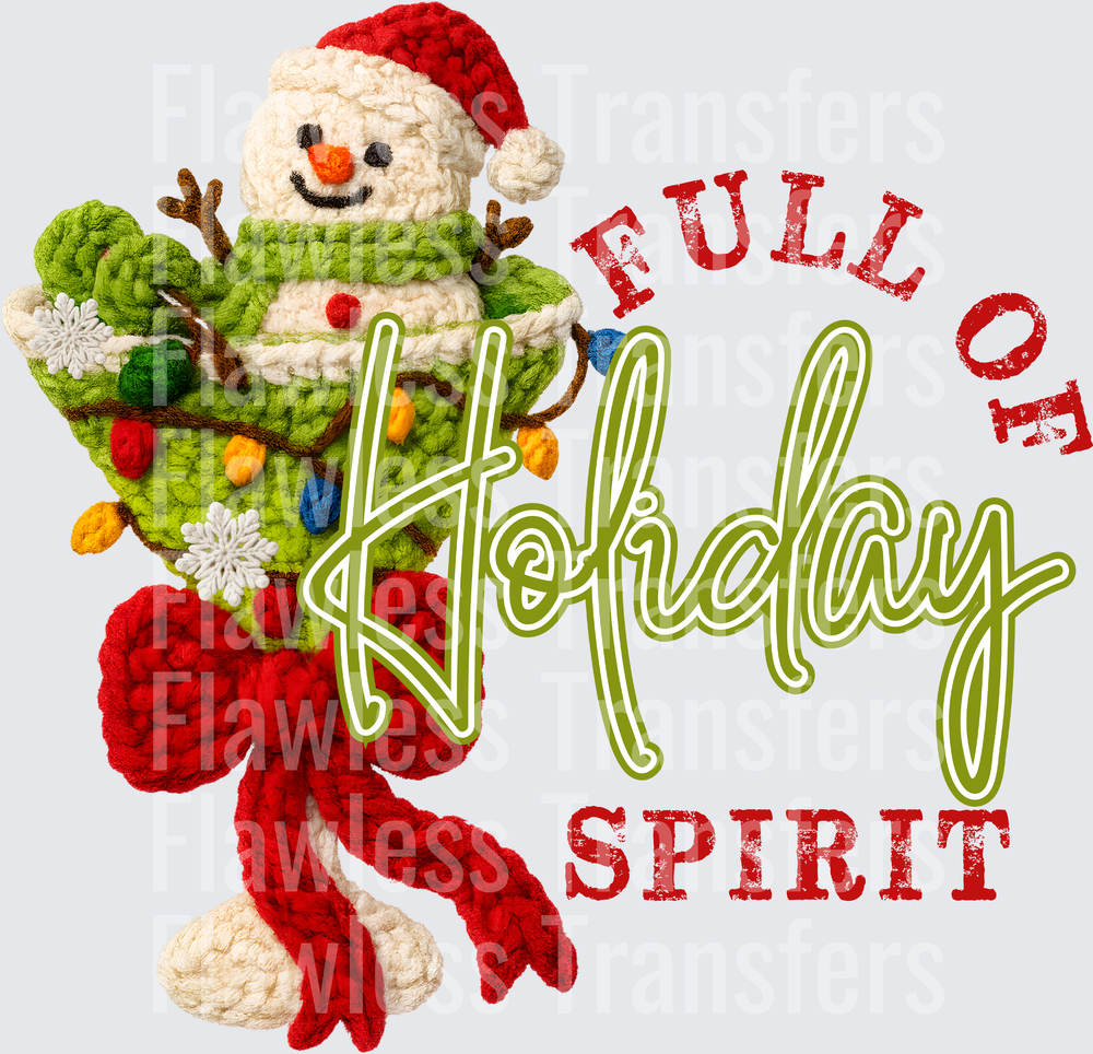 Full Of Holiday Spirit #1818