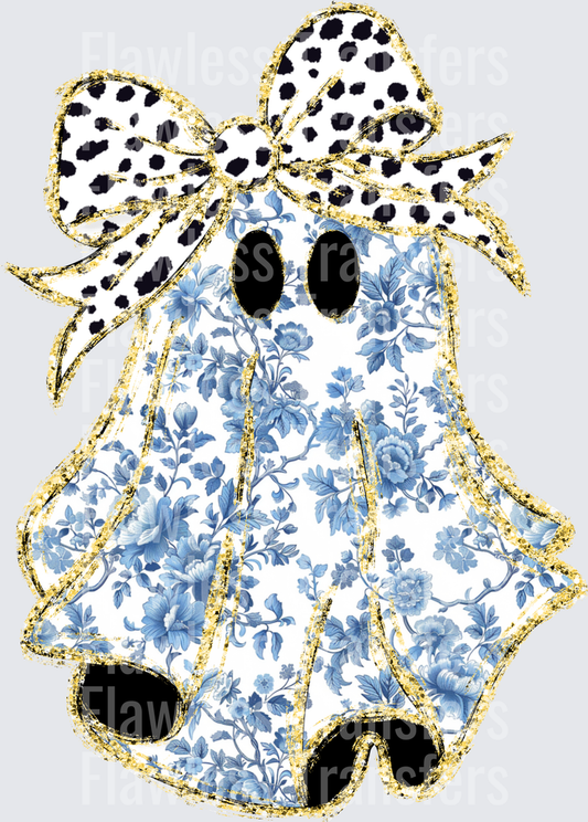 Blue Roses Girl Ghost #0533