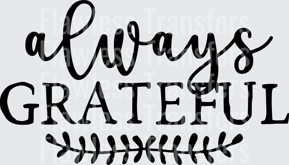 Always Grateful #0053