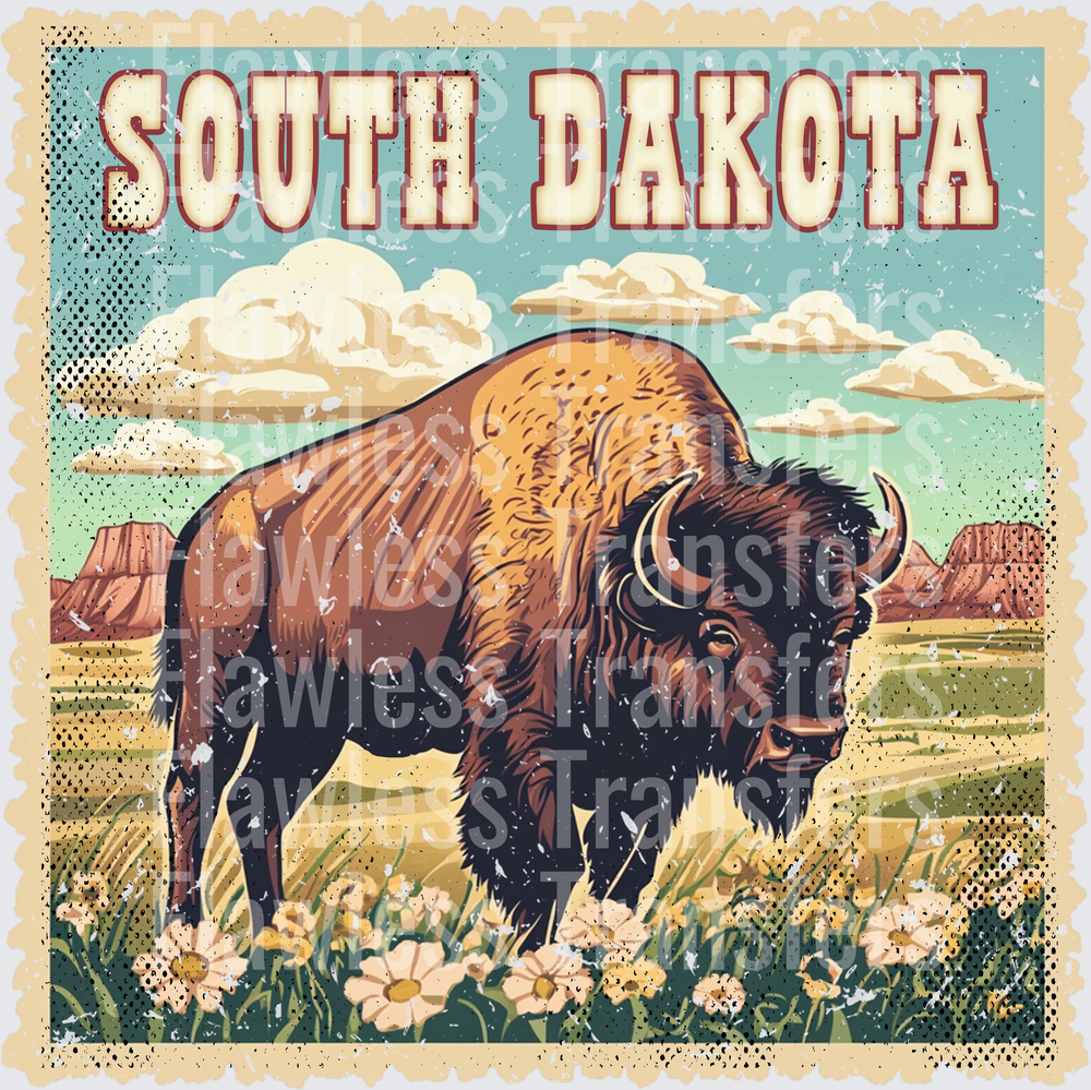 South Dakota Vintage Stamp #1043