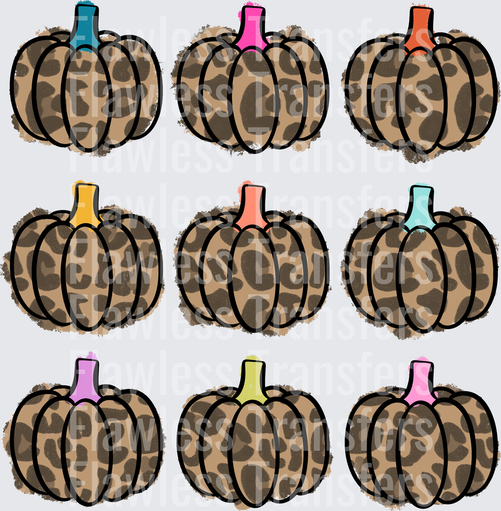 Leopard Pumpkin Grid #0861