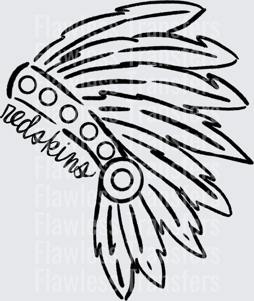 Redskins Headdress #2903