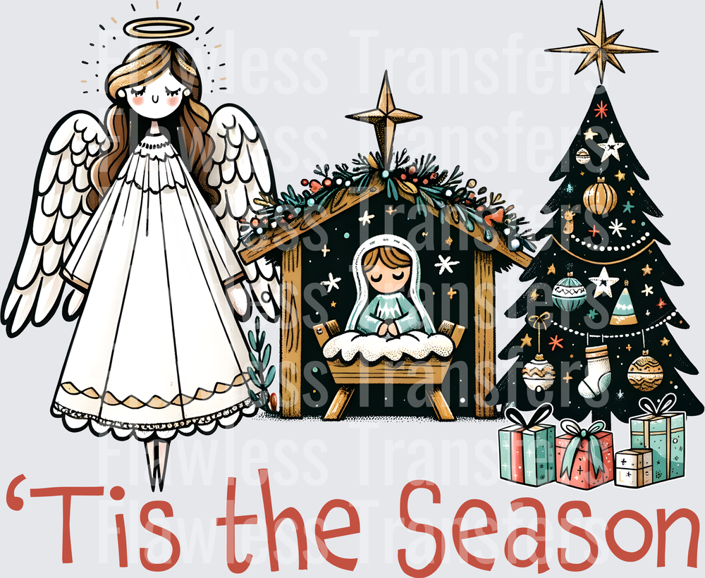 Tis The Season, Christmas Nativity #1638