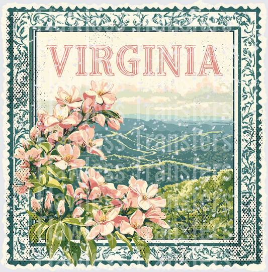 Virginia Vintage Stamp #1008