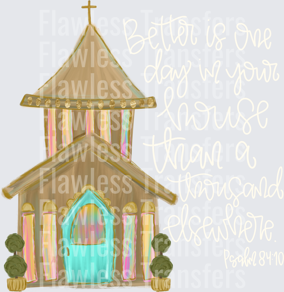 Better Is One Day #5290