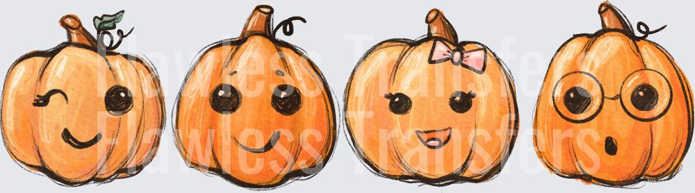 Cute Baby Pumpkins #0237