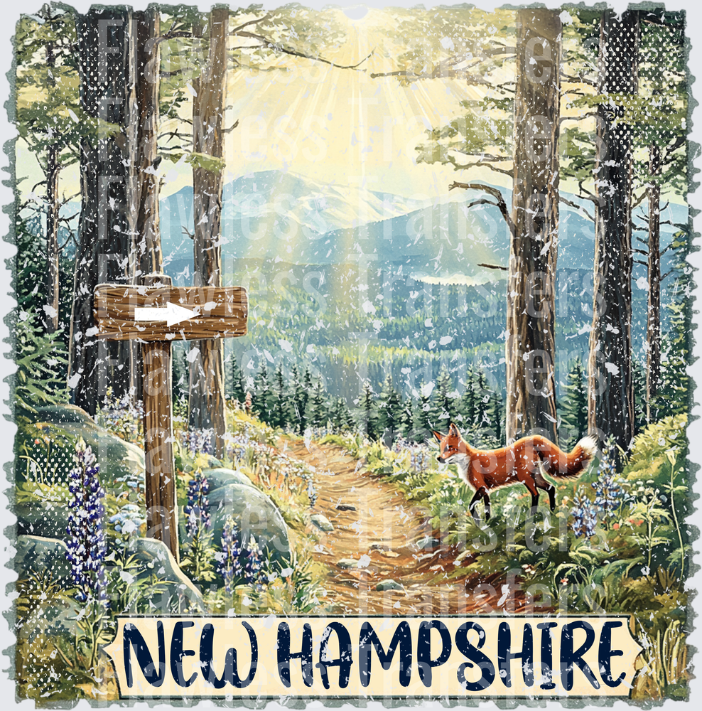 New Hampshire Vintage Stamp #1021